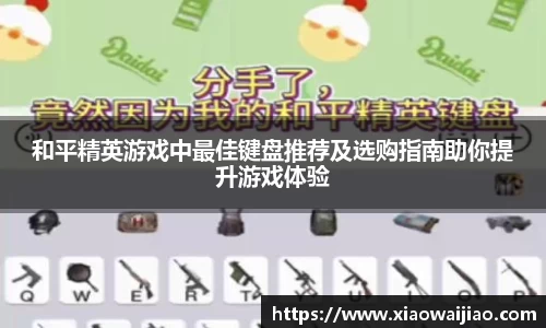 和平精英游戏中最佳键盘推荐及选购指南助你提升游戏体验
